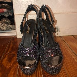 Sparkly pumps